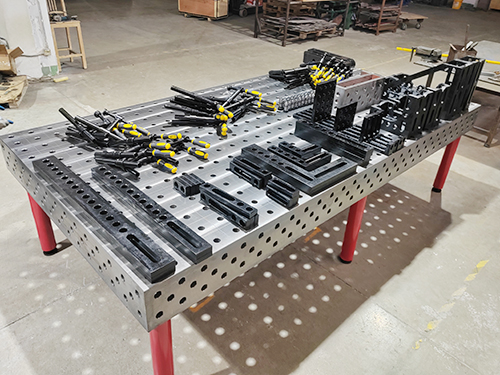 三维柔性工装夹具